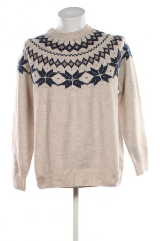 Pulover de bărbați Kiabi, Mărime XXL, Culoare Bej, Preț 30,99 Lei