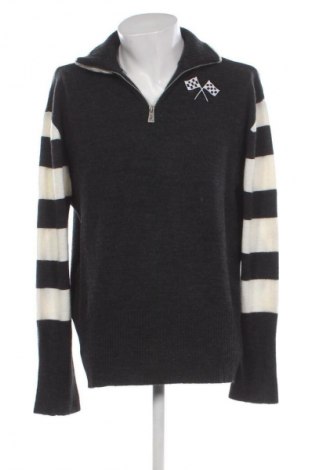 Herrenpullover King Kerosin, Größe XXL, Farbe Schwarz, Preis 54,99 €