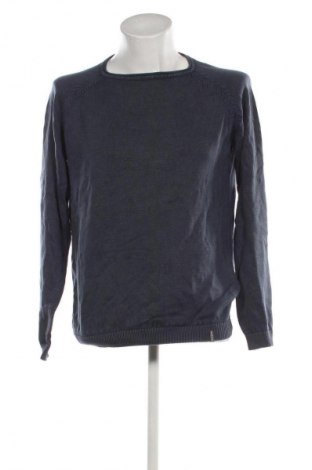 Мъжки пуловер Manguun, Размер M, Цвят Син, Цена 18,99 лв.