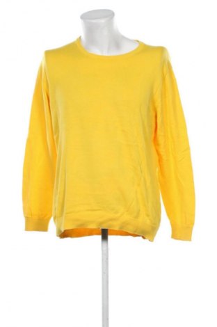 Herrenpullover Montego, Größe L, Farbe Gelb, Preis 10,99 €