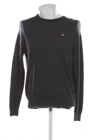 Herrenpullover Napapijri, Größe L, Farbe Grau, Preis 37,99 €
