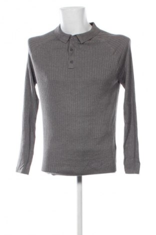 Herrenpullover New Look, Größe M, Farbe Grau, Preis 3,99 €