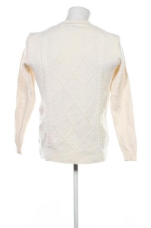 Мъжки пуловер Nowadays, Размер M, Цвят Екрю, Цена 12,99 лв.