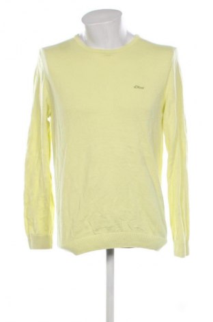 Herrenpullover S.Oliver, Größe L, Farbe Gelb, Preis 24,49 €