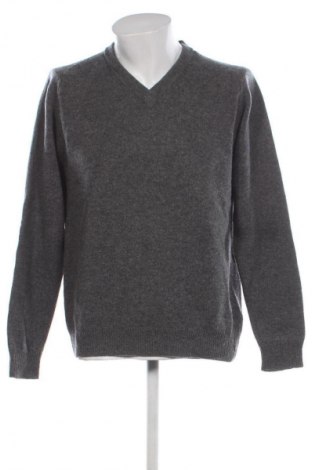 Herrenpullover Springfield, Größe L, Farbe Grau, Preis 11,99 €