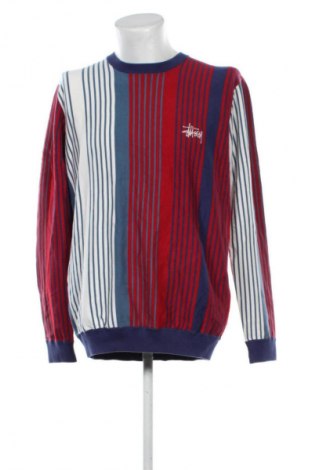 Мъжки пуловер Stussy, Размер L, Цвят Многоцветен, Цена 132,99 лв.