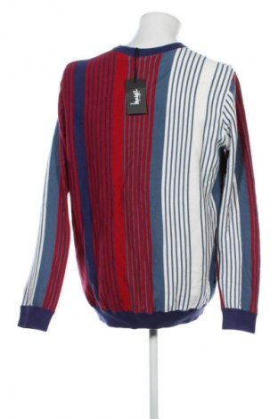 Мъжки пуловер Stussy, Размер L, Цвят Многоцветен, Цена 132,99 лв.