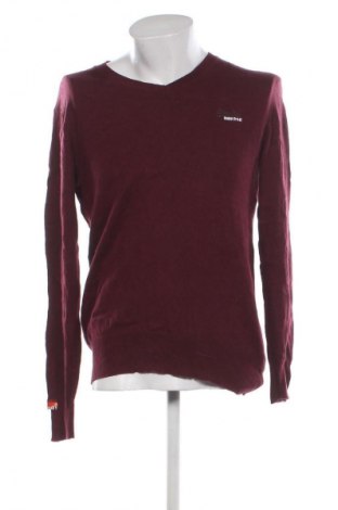 Herrenpullover Superdry, Größe L, Farbe Rot, Preis 30,99 €