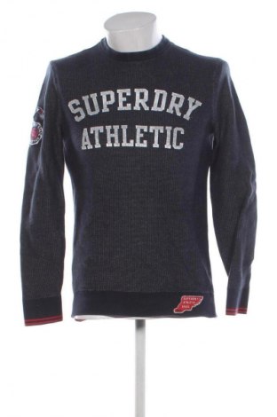 Pulover de bărbați Superdry, Mărime M, Culoare Albastru, Preț 128,99 Lei