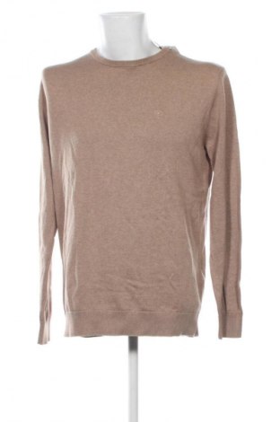 Herrenpullover Tom Tailor, Größe XL, Farbe Beige, Preis 55,24 €