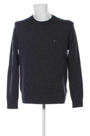 Herrenpullover Tommy Hilfiger, Größe L, Farbe Blau, Preis 102,99 €