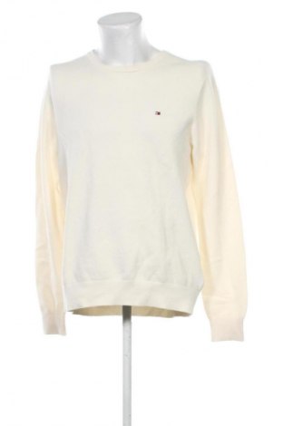 Herrenpullover Tommy Hilfiger, Größe L, Farbe Ecru, Preis 112,99 €