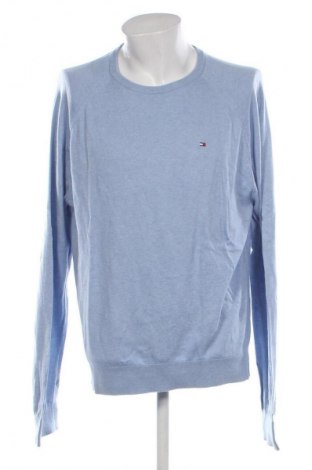 Herrenpullover Tommy Hilfiger, Größe XXL, Farbe Blau, Preis 45,52 €