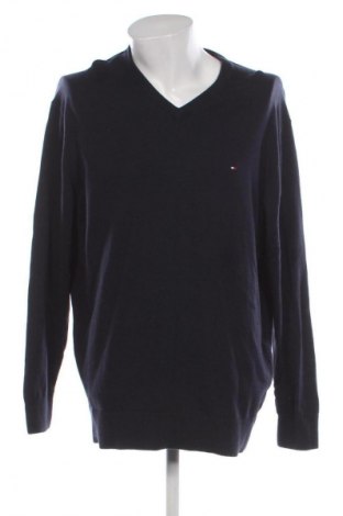 Herrenpullover Tommy Hilfiger, Größe XXL, Farbe Blau, Preis 45,52 €