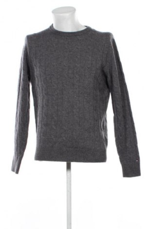 Herrenpullover Tommy Hilfiger, Größe L, Farbe Grau, Preis 63,03 €