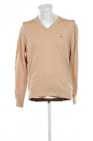 Herrenpullover Tommy Hilfiger, Größe L, Farbe Beige, Preis 137,99 €