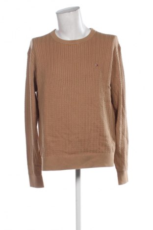 Ανδρικό πουλόβερ Tommy Hilfiger, Μέγεθος XXL, Χρώμα Καφέ, Τιμή 87,99 €