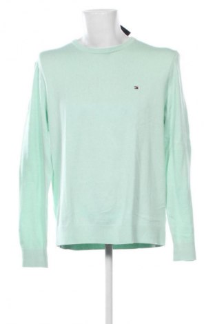 Herrenpullover Tommy Hilfiger, Größe 3XL, Farbe Grün, Preis 71,99 €