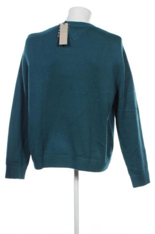 Herrenpullover Tommy Jeans, Größe L, Farbe Grün, Preis 107,99 €