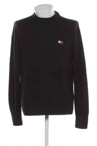 Herrenpullover Tommy Jeans, Größe M, Farbe Schwarz, Preis 89,99 €