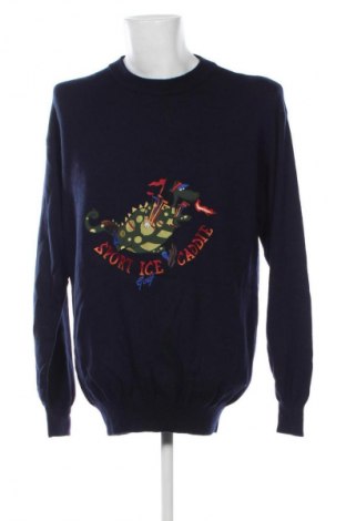 Herrenpullover Unbranded, Größe XXL, Farbe Blau, Preis 13,99 €