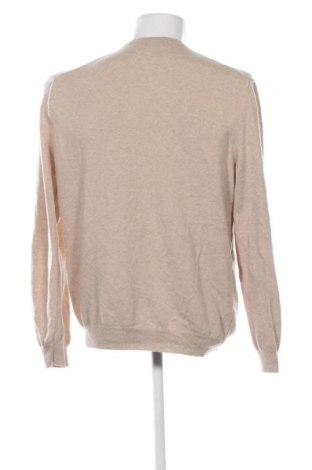 Herrenpullover United Colors Of Benetton, Größe XXL, Farbe Beige, Preis 17,99 €