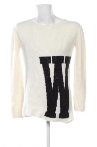 Herrenpullover Waggon, Größe L, Farbe Weiß, Preis 33,25 €