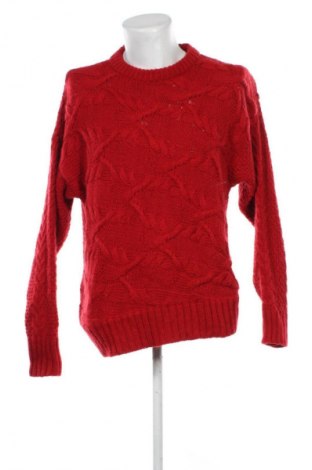 Ανδρικό πουλόβερ Zara, Μέγεθος XL, Χρώμα Κόκκινο, Τιμή 15,99 €