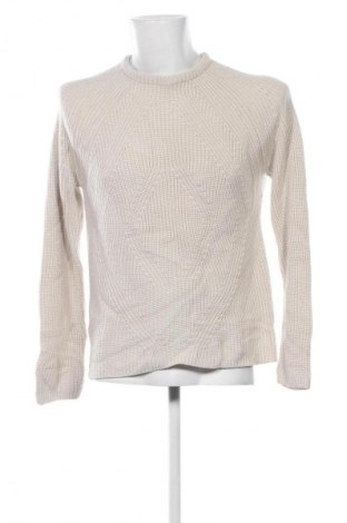 Herrenpullover Zara, Größe L, Farbe Ecru, Preis 21,99 €
