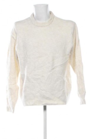 Herrenpullover Zara, Größe L, Farbe Weiß, Preis 21,99 €