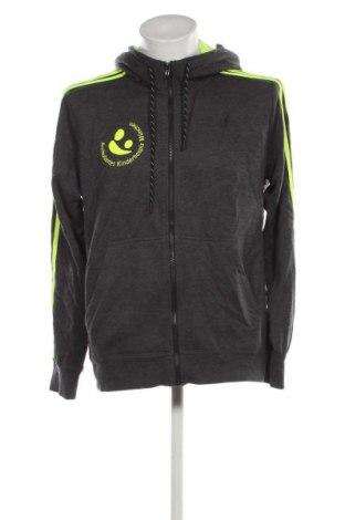 Herren Sweatshirt Adidas, Größe L, Farbe Grau, Preis 16,99 €