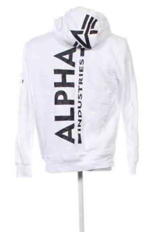 Herren Sweatshirt Alpha Industries, Größe M, Farbe Weiß, Preis 66,99 €