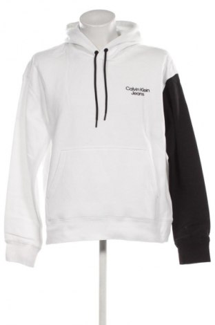 Herren Sweatshirt Calvin Klein Jeans, Größe XL, Farbe Weiß, Preis 83,99 €