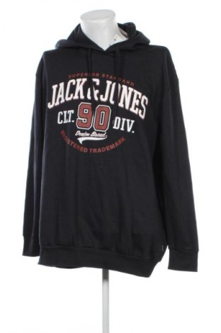 Мъжки суитшърт Jack & Jones, Размер 4XL, Цвят Черен, Цена 82,99 лв.