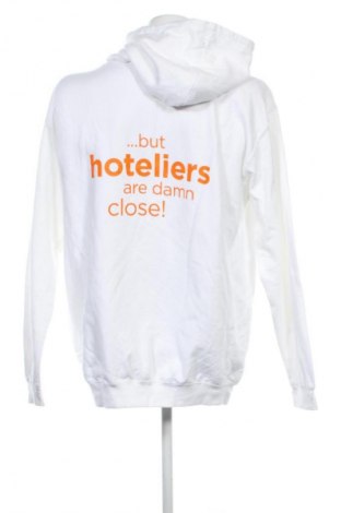 Herren Sweatshirt Just hoods, Größe XL, Farbe Weiß, Preis 5,99 €