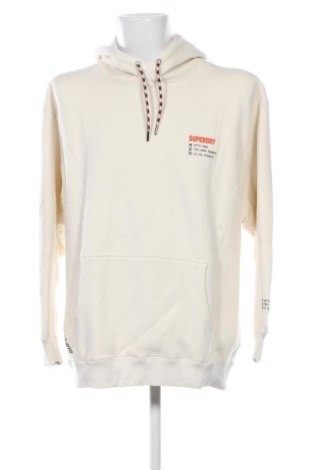 Herren Sweatshirt Superdry, Größe XXL, Farbe Ecru, Preis 56,99 €