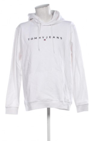 Hanorac de bărbați Tommy Jeans, Mărime 3XL, Culoare Alb, Preț 442,99 Lei