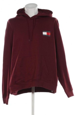 Hanorac de bărbați Tommy Jeans, Mărime 4XL, Culoare Roșu, Preț 442,99 Lei