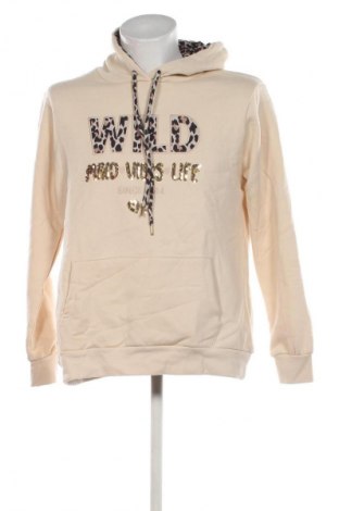 Herren Sweatshirt Zwillingsherz, Größe M, Farbe Beige, Preis € 50,99
