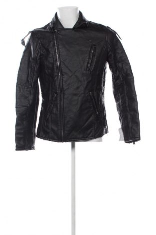 Pánska kožená bunda  Clockhouse, Veľkosť L, Farba Čierna, Cena  23,95 €
