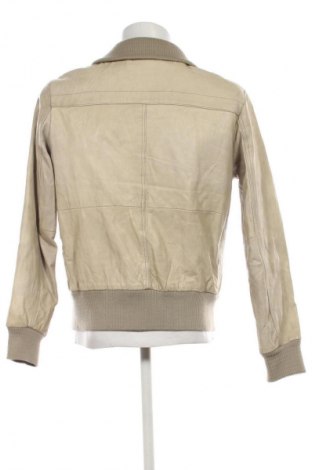 Geacă de piele pentru bărbati Goosecraft, Mărime XL, Culoare Ecru, Preț 371,99 Lei