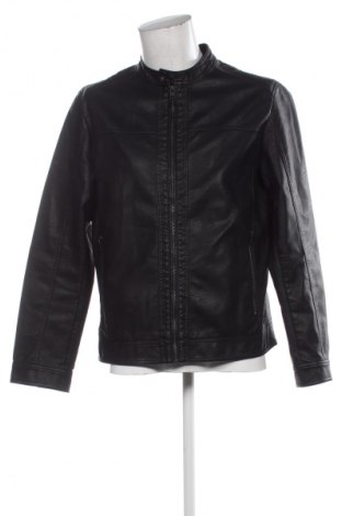 Geacă de piele pentru bărbati Jack & Jones, Mărime XL, Culoare Negru, Preț 163,20 Lei