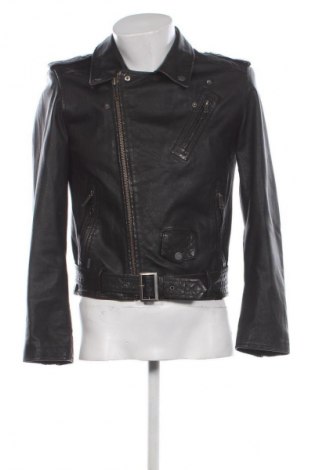 Męska skórzana kurtka S.Oliver, Rozmiar S, Kolor Czarny, Cena 328,74 zł