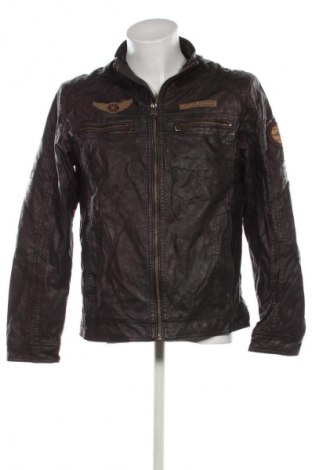 Herren Lederjacke Tom Tailor, Größe L, Farbe Braun, Preis 35,99 €