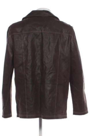 Herren Lederjacke Tom Tailor, Größe M, Farbe Braun, Preis 73,08 €
