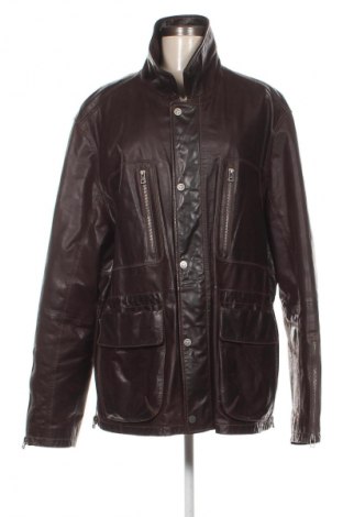 Geacă de piele pentru bărbati Trapper, Mărime XL, Culoare Maro, Preț 926,05 Lei