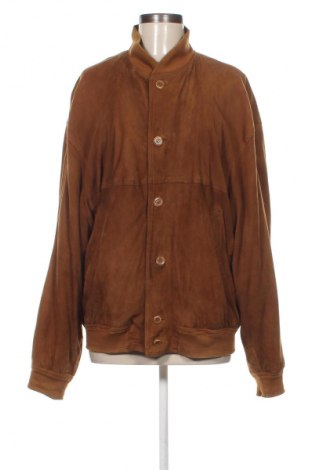 Geacă de piele pentru bărbati Unbranded, Mărime M, Culoare Maro, Preț 130,99 Lei