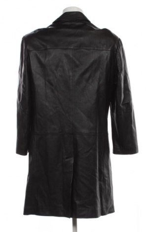 Мъжко кожено яке Unbranded, Размер XXL, Цвят Черен, Цена 107,53 лв.