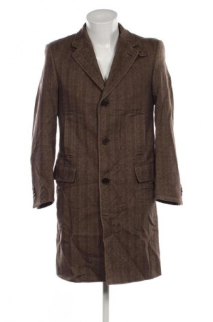 Мъжко палто Zara, Размер M, Цвят Кафяв, Цена 48,99 лв.