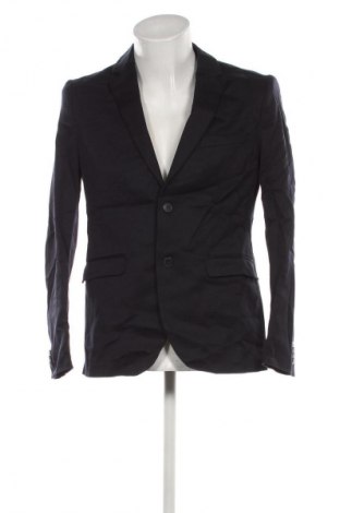 Мъжко сако H&M, Размер L, Цвят Син, Цена 8,99 лв.